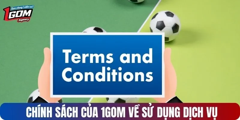 Chính sách của 1GOM về sử dụng dịch vụ